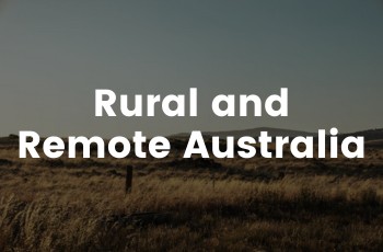 Rural and Remote Australia