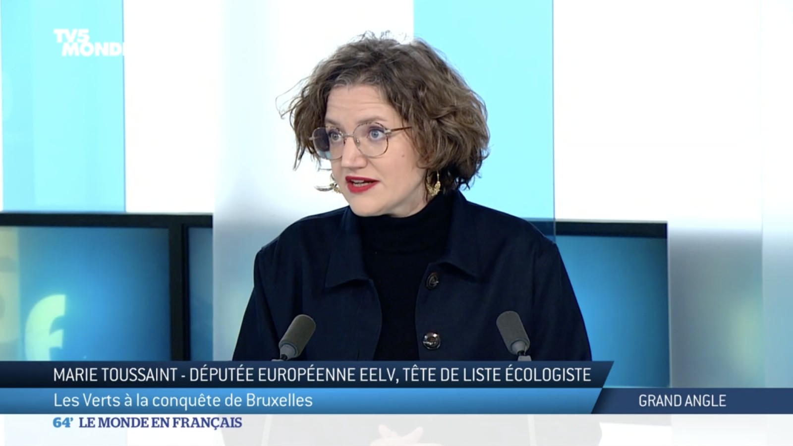 Illustration de l'actualité Pollution plastique : Marie Toussaint sur TV5 Monde