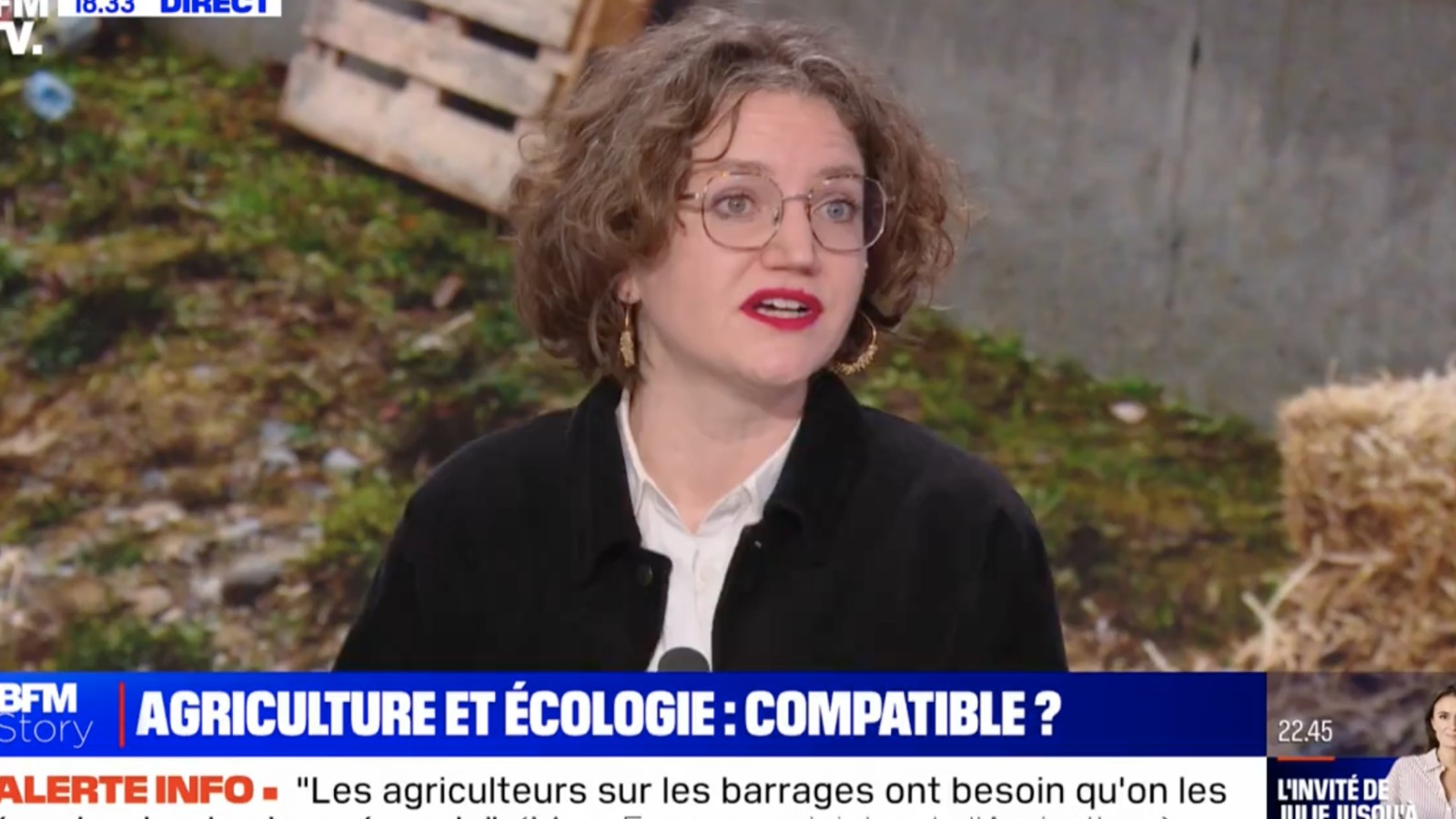 Illustration de l'actualité Pollution plastique : Marie Toussaint sur BFM TV